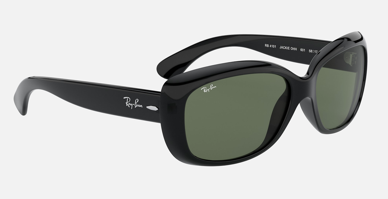 Ray Ban Jackie Ohh RB4101 Black G-15 Sunglasses