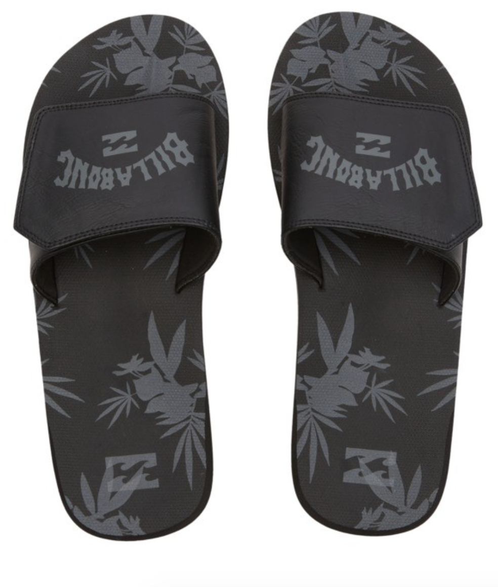 Billabong Mens All Day Impact Slide Sandals Black