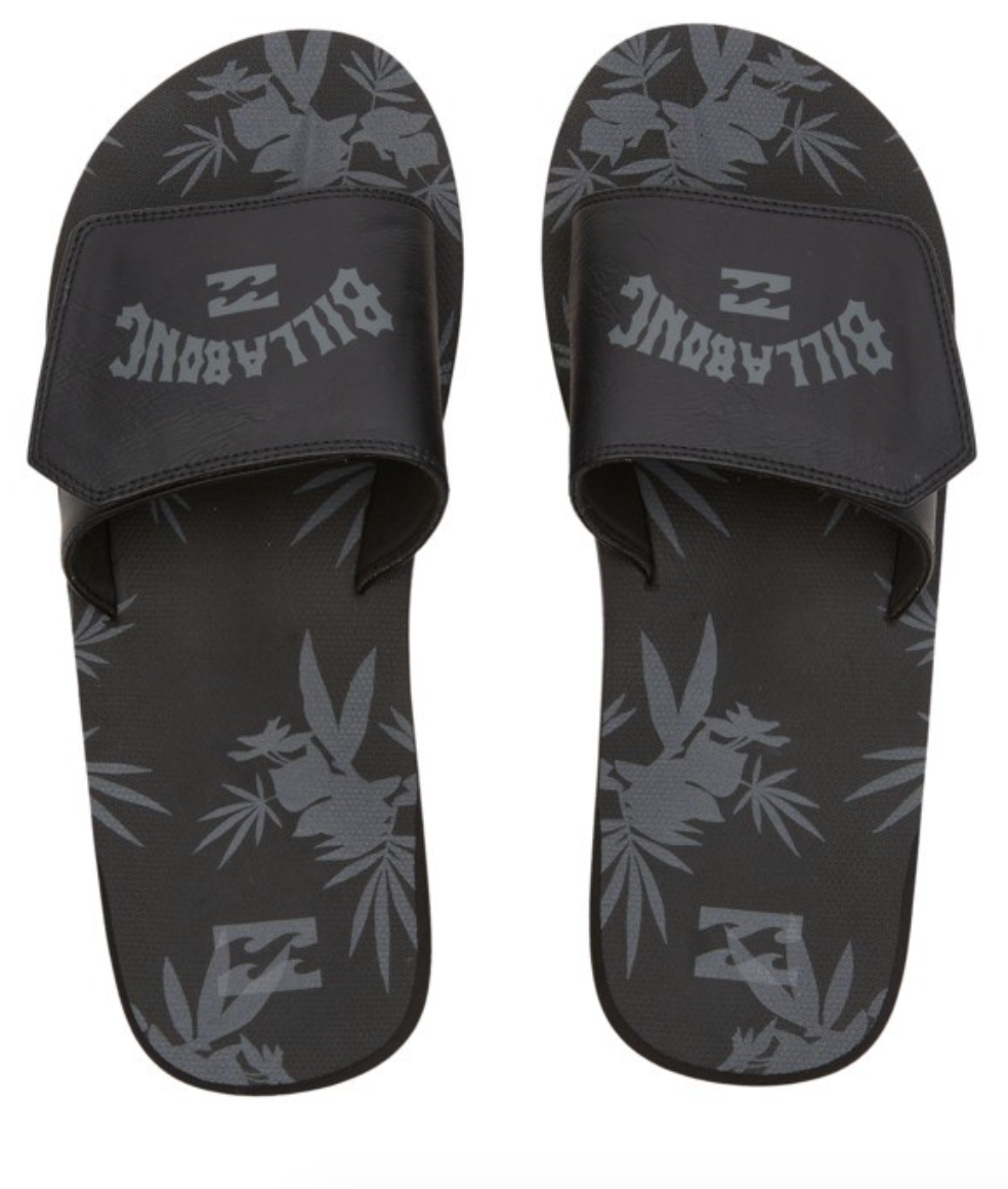 Billabong Mens All Day Impact Slide Sandals - Black