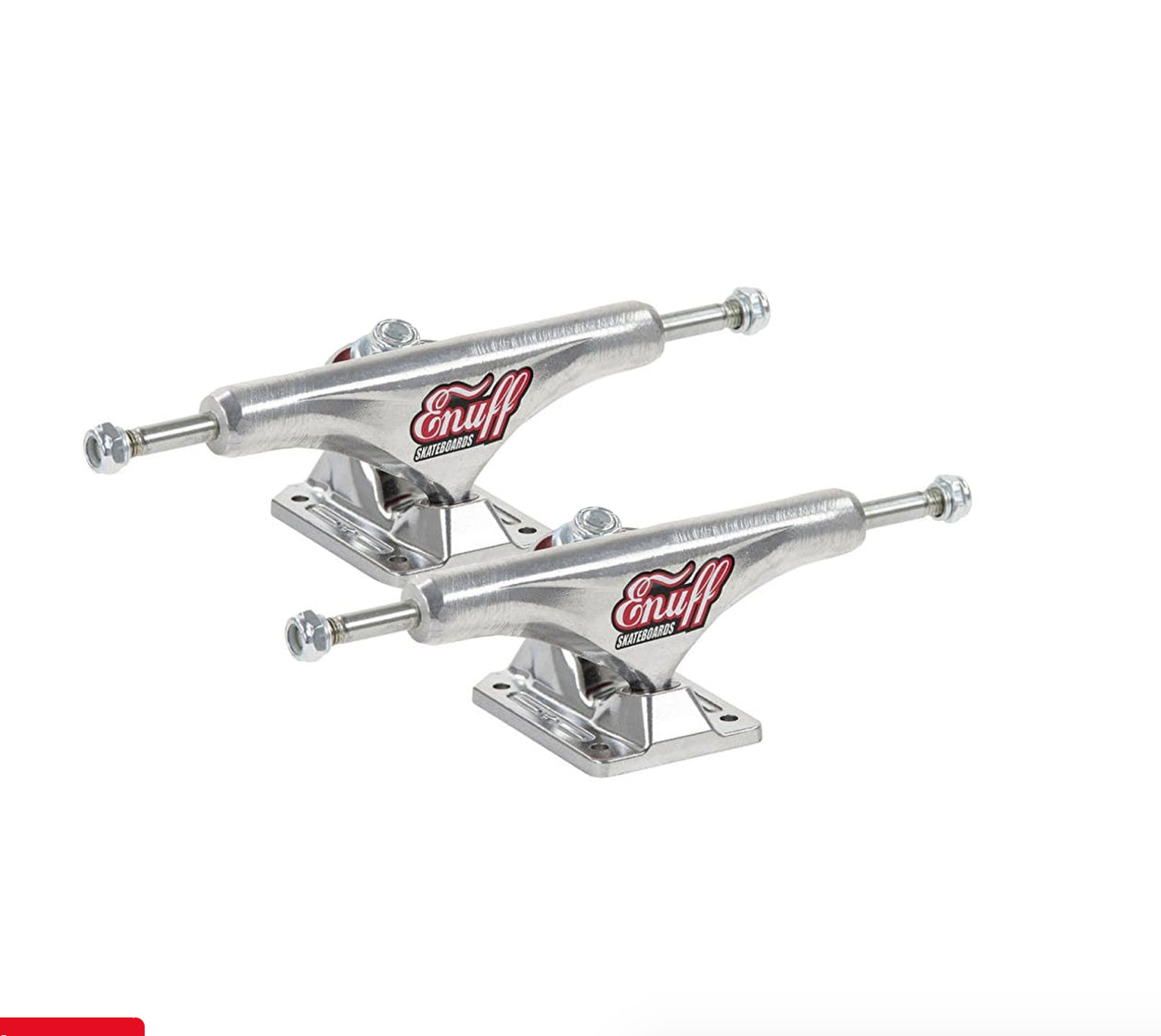 Enuff Decade Pro Skateboard Trucks 129MM - Polished (PAIR)