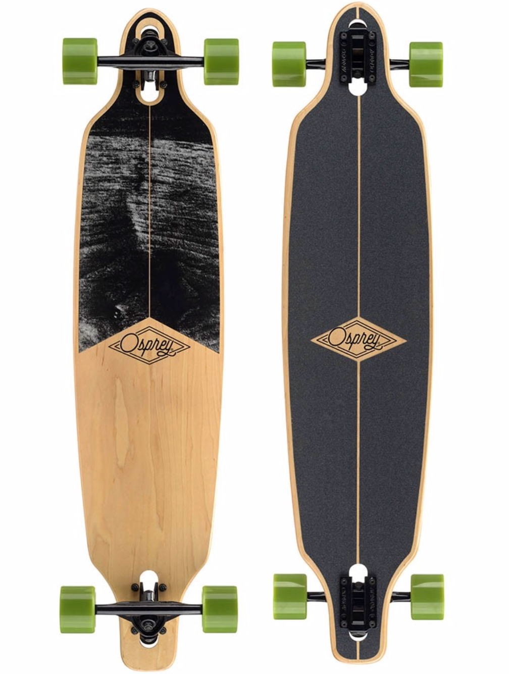 Osprey 39” Complete Longboard - Twin Tip - Cavity