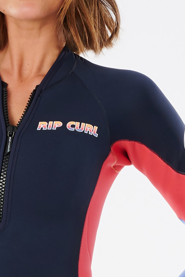 Rip Curl Ladies G Bomb Long Sleeve Flat Zip Sub Jacket