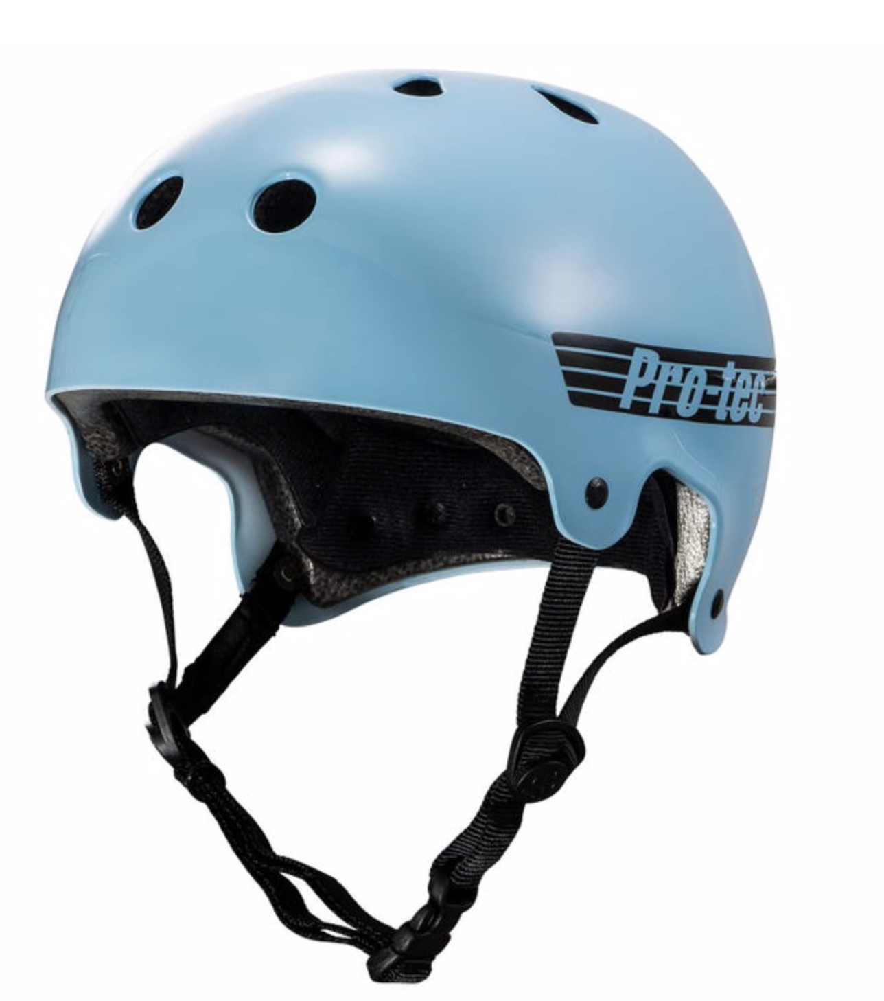 Pro-tec Old School Cert Helmet - Gloss Baby Blue