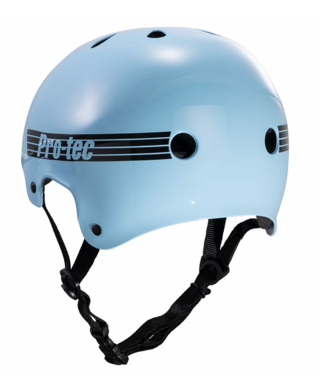 Pro-tec Old School Cert Helmet - Gloss Baby Blue