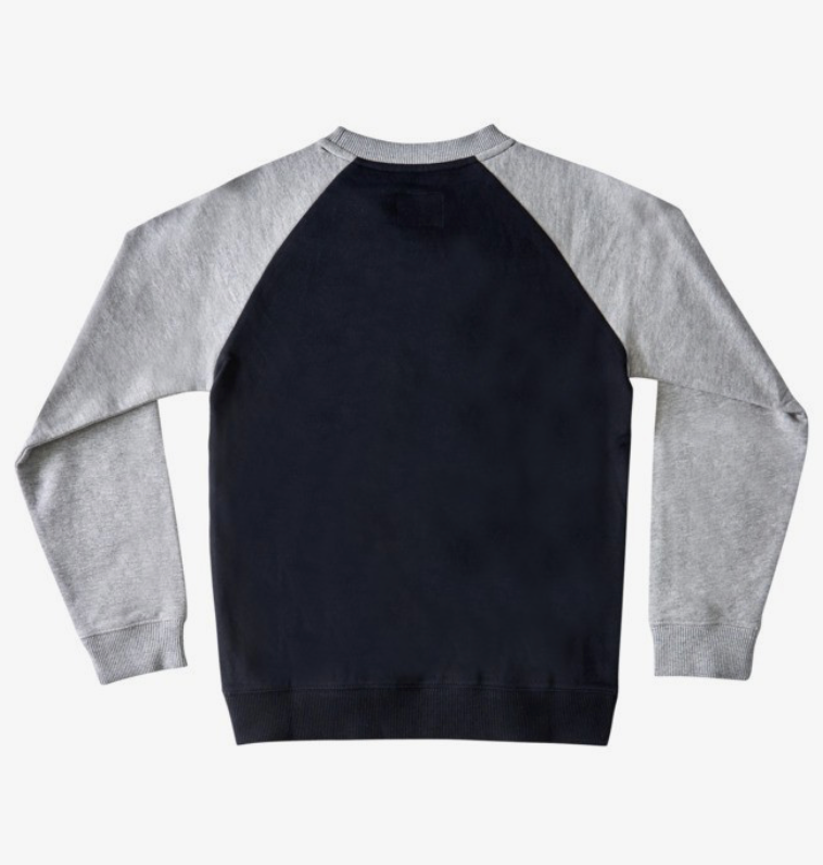 Dc Boys Star Pilot Sweatshirt - Black/Grey Heather