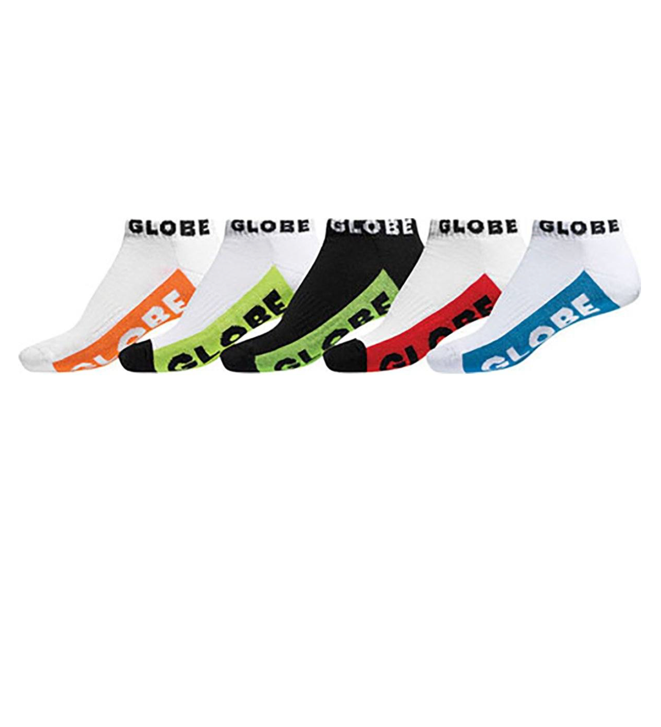 Globe Kids Multi Brights Ankle Socks 5pk - Multi