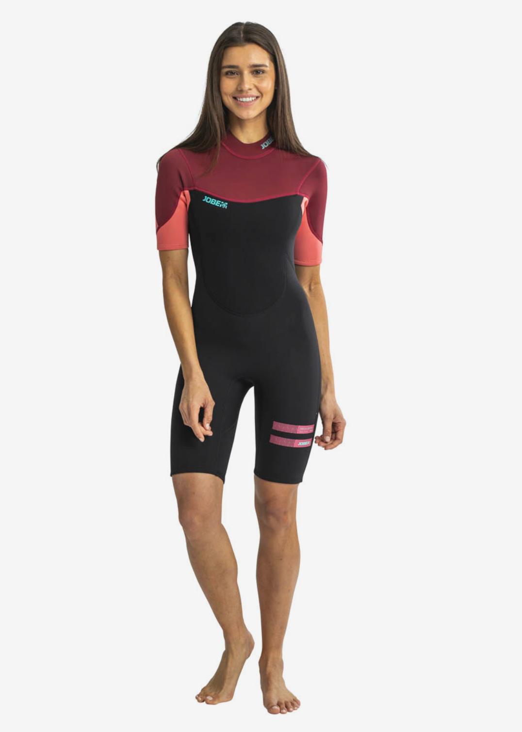 Jobe Ladies Sofia 3/2Mm Shorty Wetsuit - Rose Pink