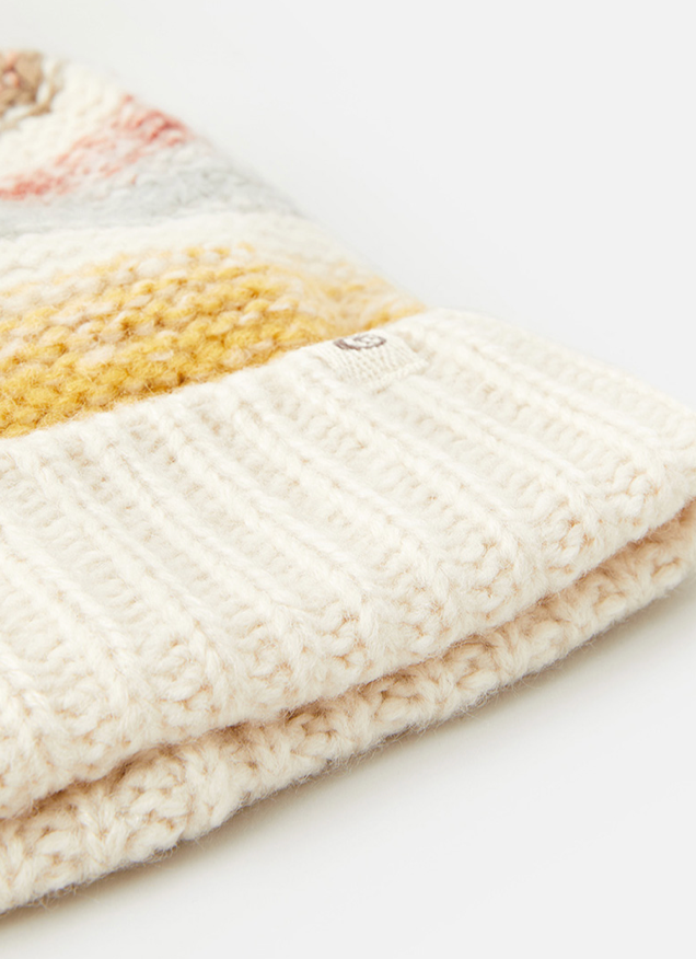 Ripcurl Ladies Drifter Stripe Beanie - Off White===SALE===