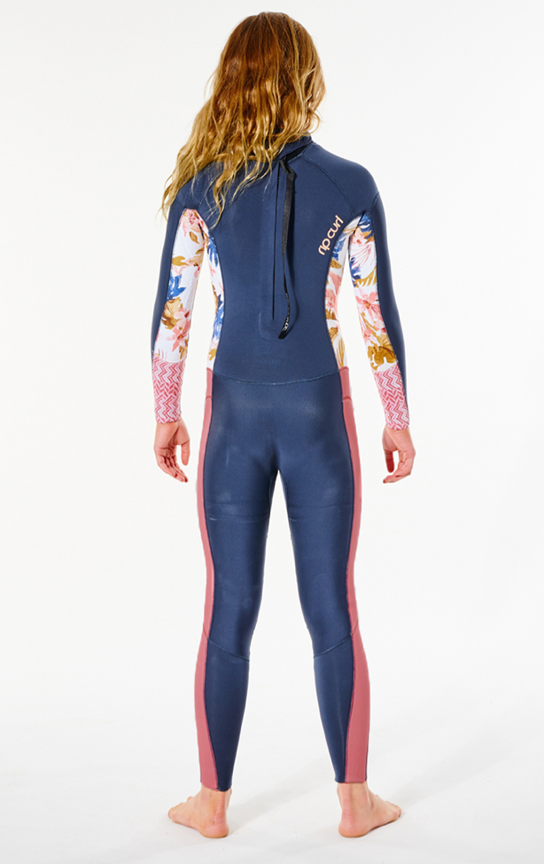 Rip Curl Girls Dawn Patrol 5/3 Back Zip Wetsuit - Slate Rose===SALE===