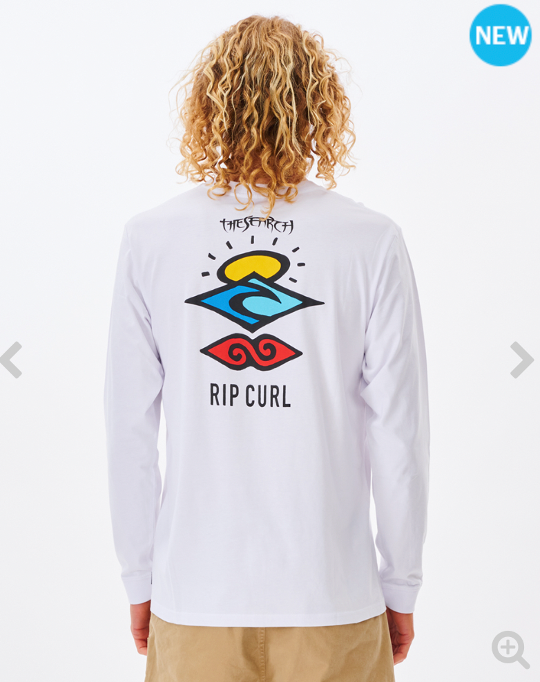 RIPCURL Search Icon Long Sleeve Tee