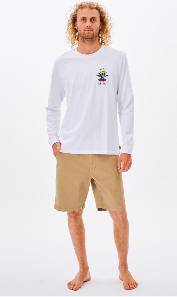 RIPCURL Search Icon Long Sleeve Tee