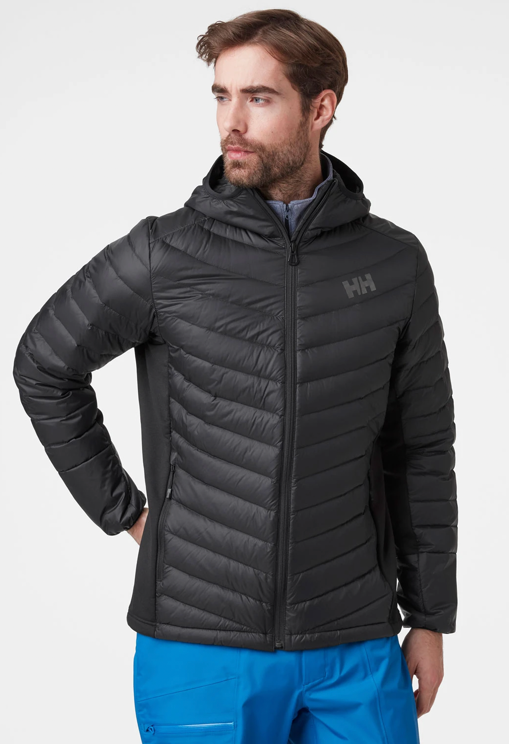 HELLY HANSEN Men's Verglas Hooded Down Hybrid Insulator