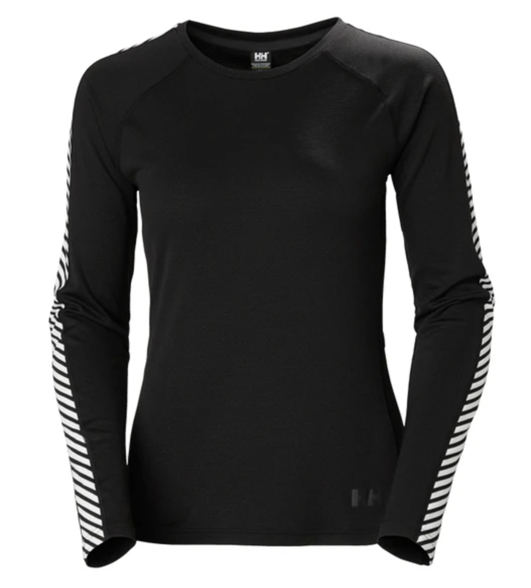 HELLY HANSEN Women's LIFA® ACTIVE Stripe Crew Base Layer