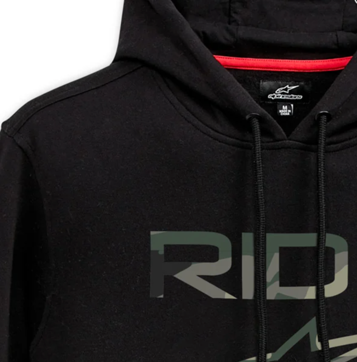 ALPINR STARS RIDE 2.0 CAMO HOODIE