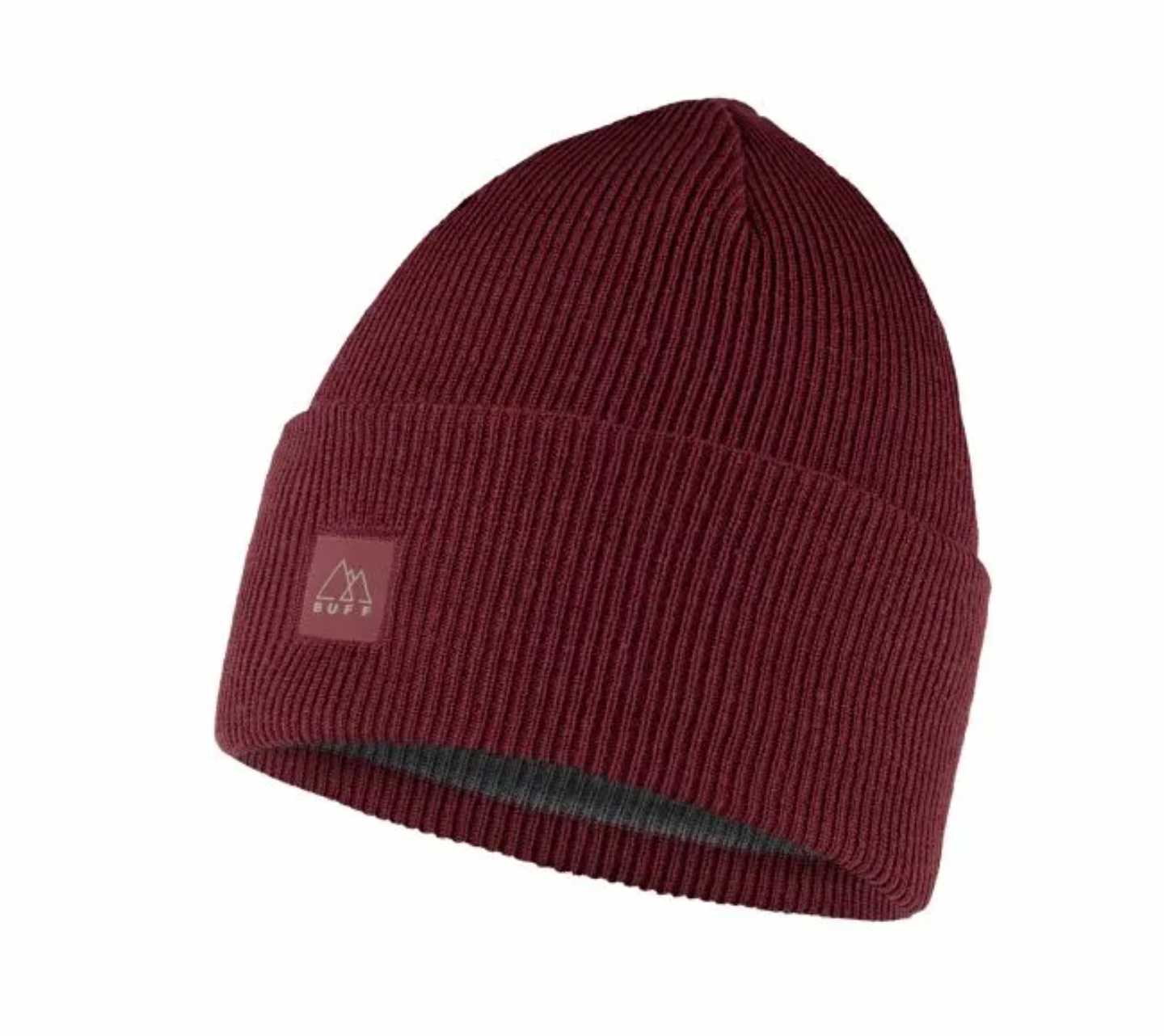 BUFF CrossKnit Beanie Solid Mahogany