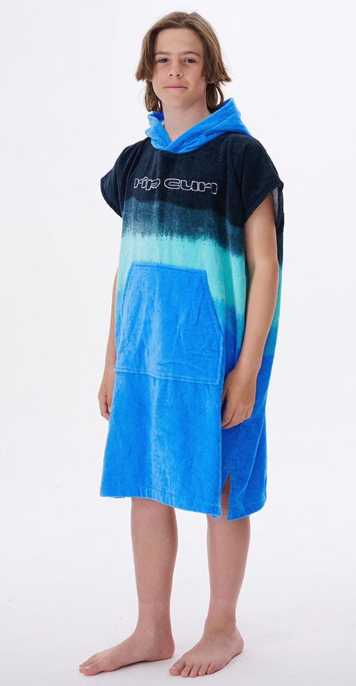 RIPCURL  Printed Hooded Towel Poncho Boy