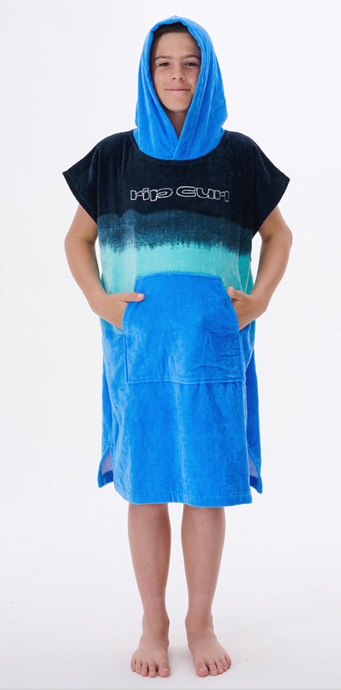 Ripcurl Printed Hooded Towel Poncho Boy