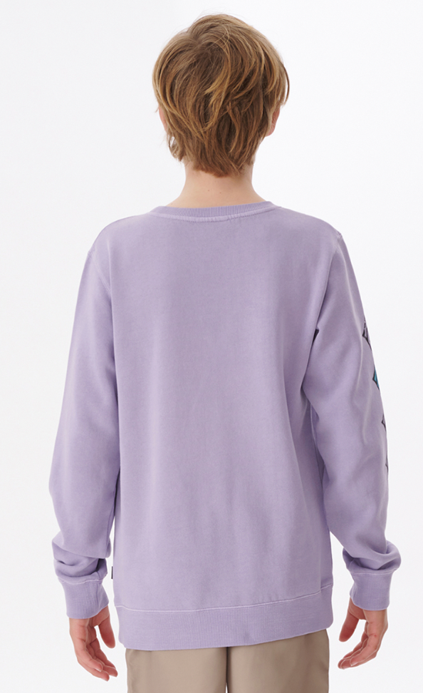 Ripcurl Cosmic Tides Logo Crew Boy