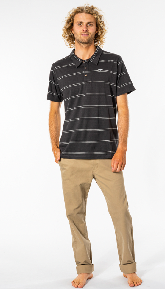 Ripcurl Plain Stripe Polo