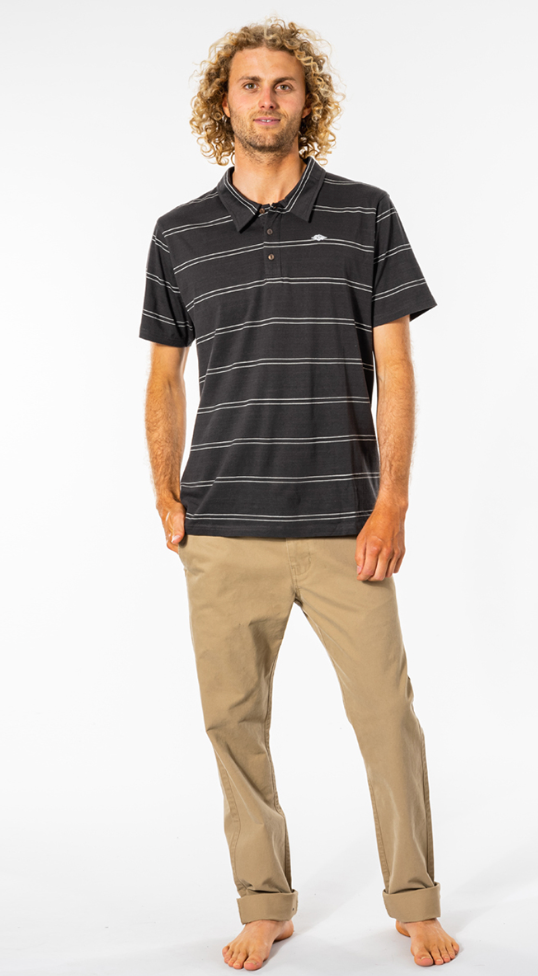 Ripcurl Plain Stripe Polo