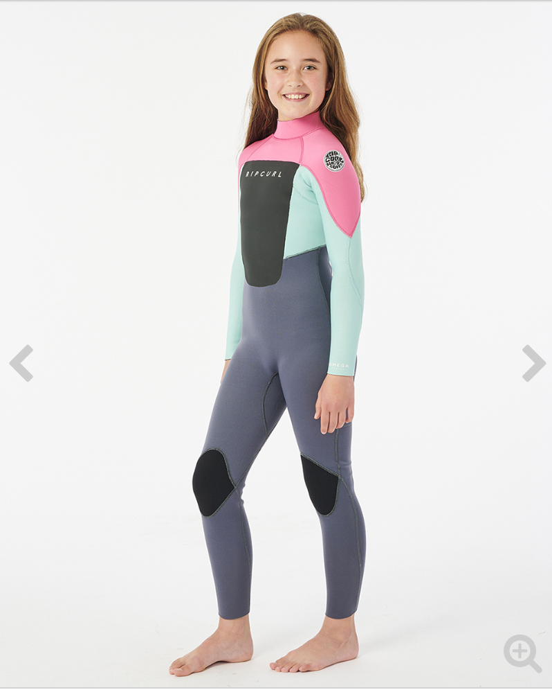 RIPCURL  GIRLS Omega 5/3 Back Zip Wetsuit