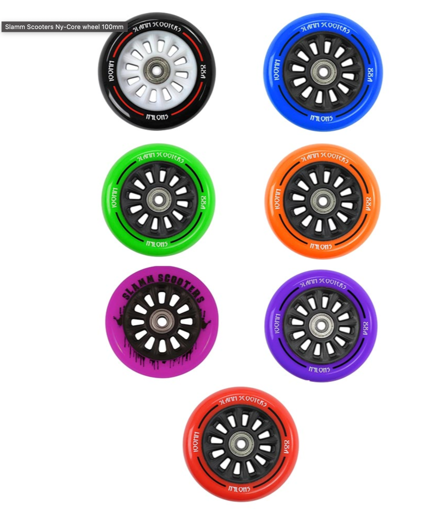 Slamm Scooters Ny-Core Wheel 100Mm