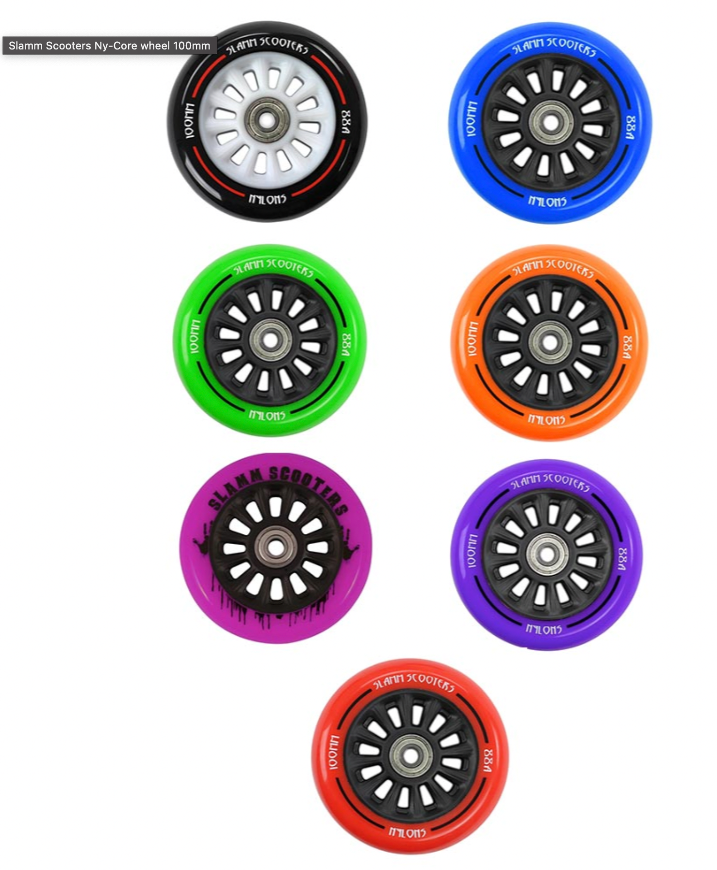 Slamm Scooters Ny-Core wheel 100mm