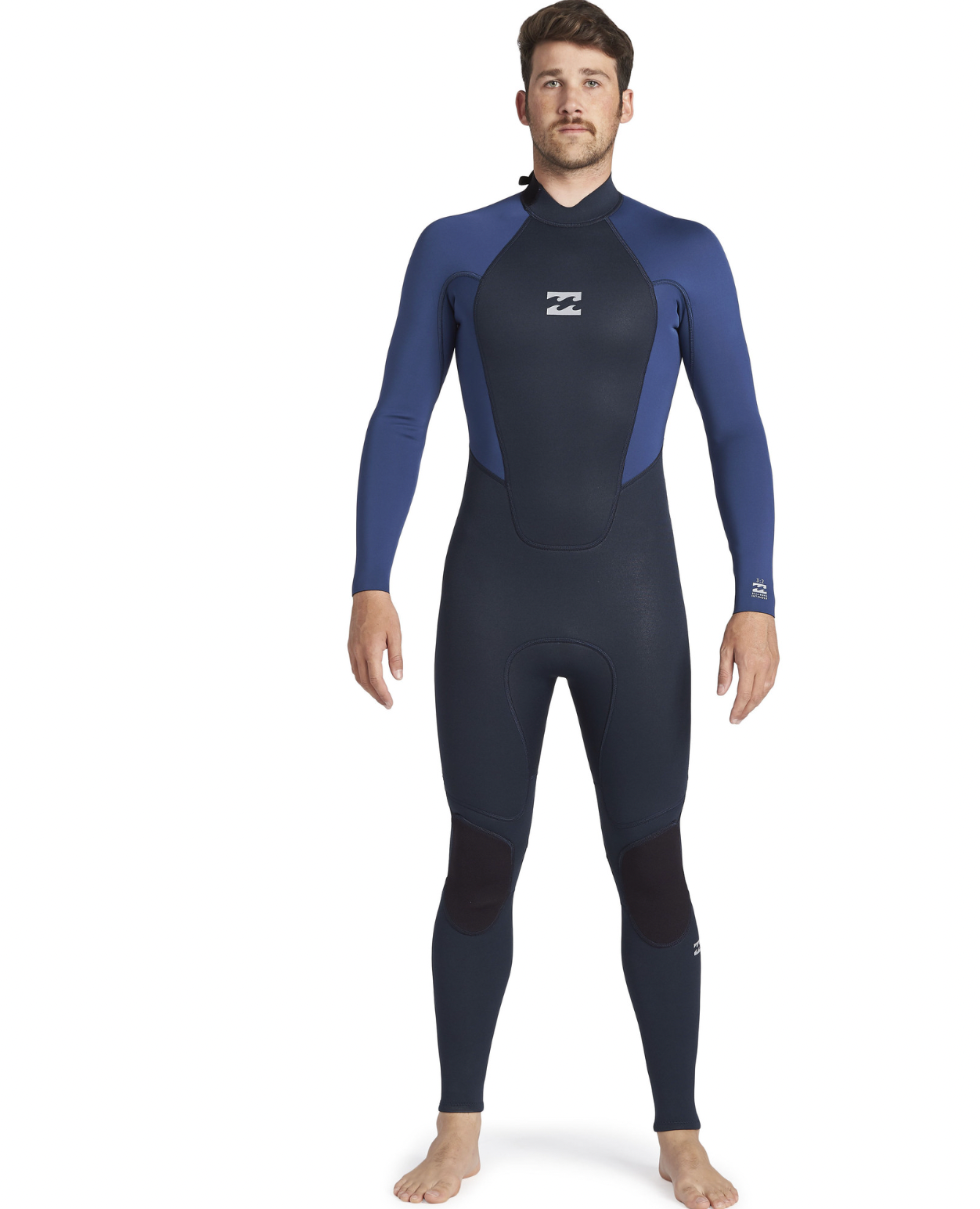 BILLABONG Mens Intruder 3/2mm Back Zip GBS Wetsuit