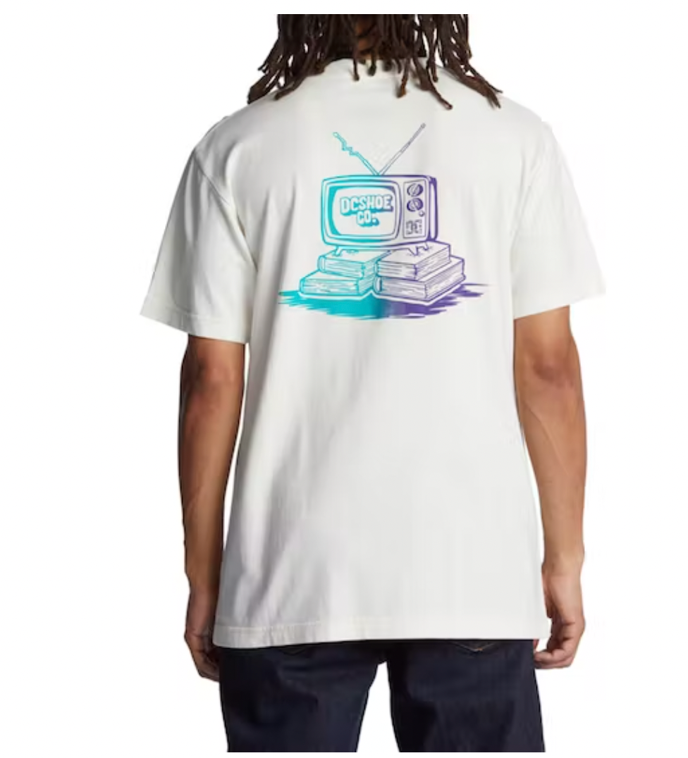 Dc Watch And Learn Short Sleeve T-Shirt- Adbzt03224-
