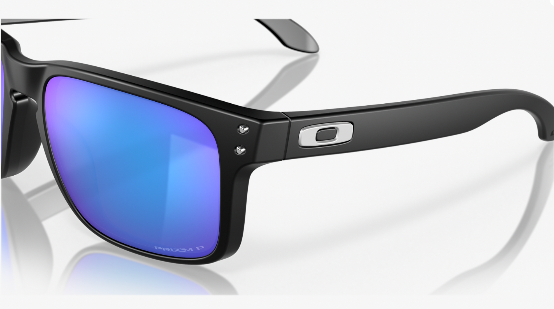 OAKLEY HOLBROOK MATTE BLACK /PRIZM SAPPHIRE POLORIZED