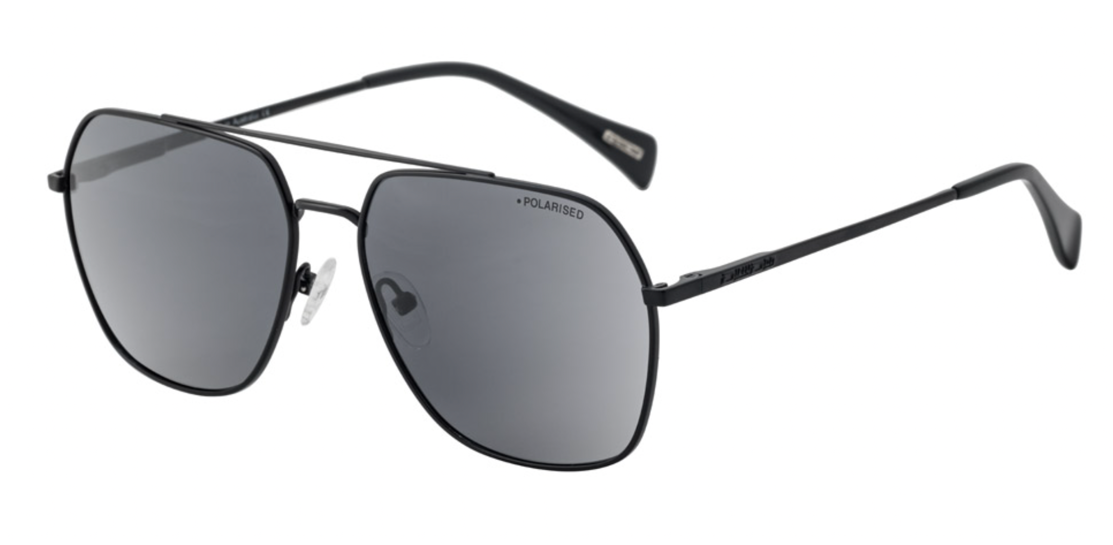 DIRTY DOG MAGNITUDE - sunglasses 53630 matt black-grey polarised