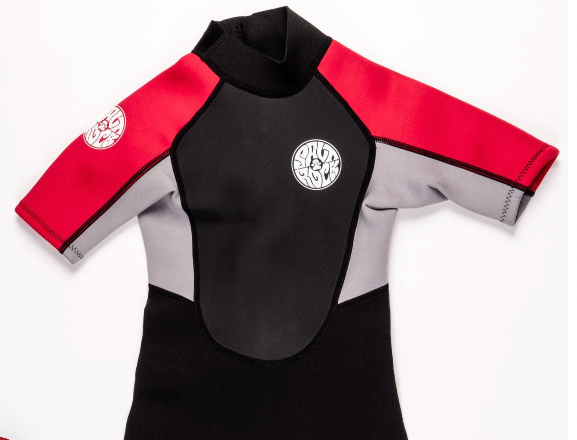 Saltrock Core - 3/2 Shortie Wetsuit - Red