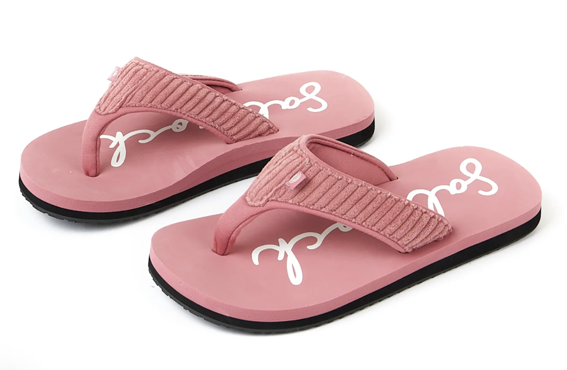 SALTROCK Laguna - Womens Cord Flip Flops - Mid Pink