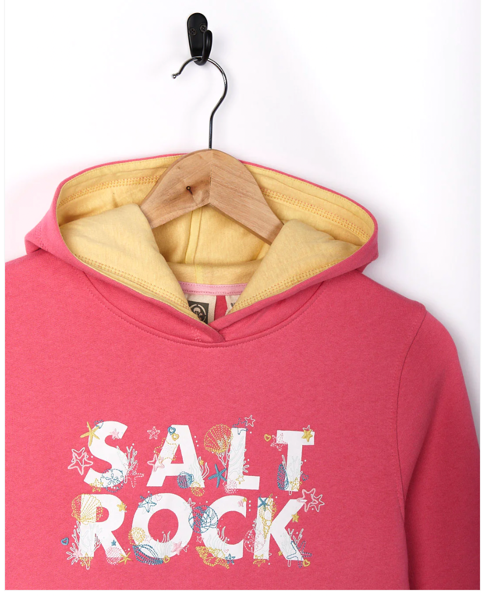 SALTROCK Seabed - Kids Pop Hoodie - Pink