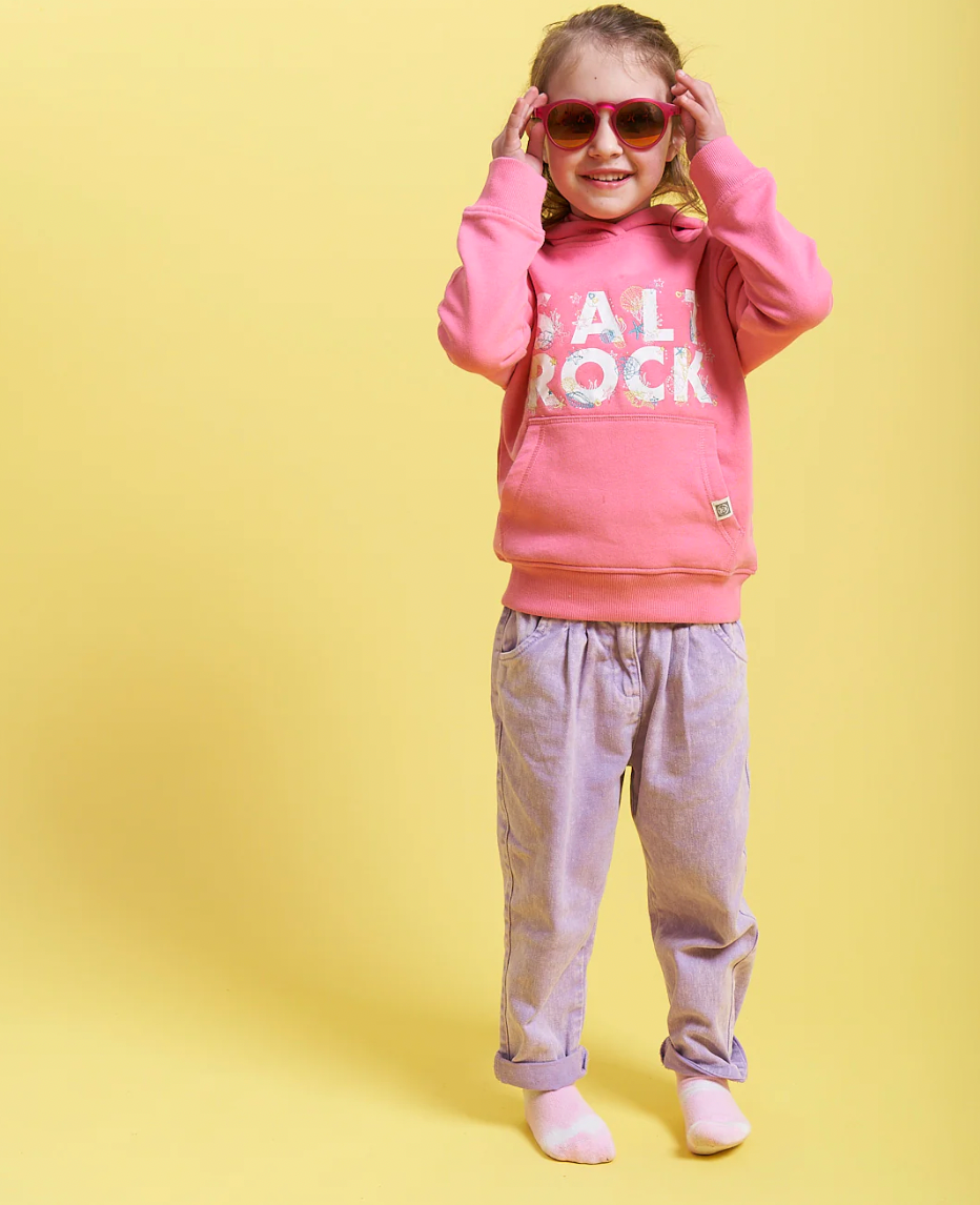 SALTROCK Seabed - Kids Pop Hoodie - Pink