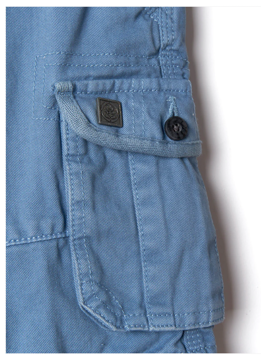 SALTROCK Kaleb - Kids Cargo Short - Light Blue