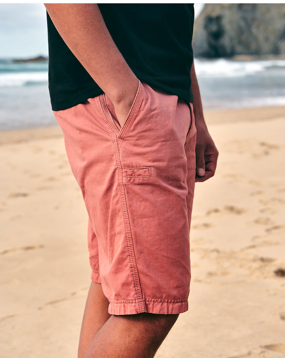 SALTROCK Sennen - Mens Chino Shorts - Pink