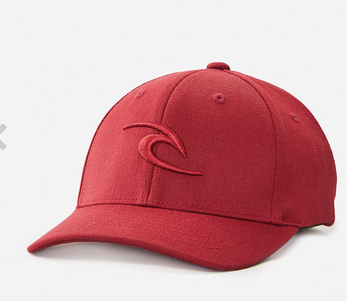 Ripcurl Tepan Flexfit Cap Boy- Burgudy-