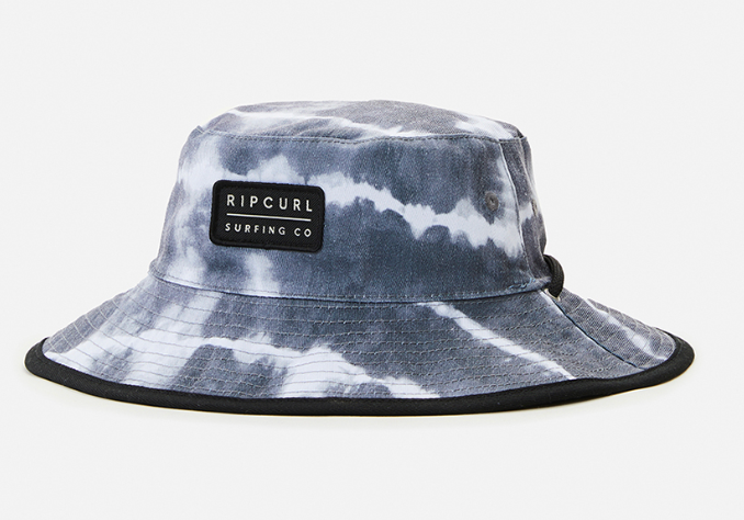 Rip Curl Revo Valley Wide Brim Hat Boy-Tye Dye-