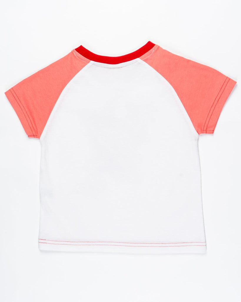 Salt Rock Tik Time - Short Sleeve Raglan T-Shirt - 2-6 Yrs