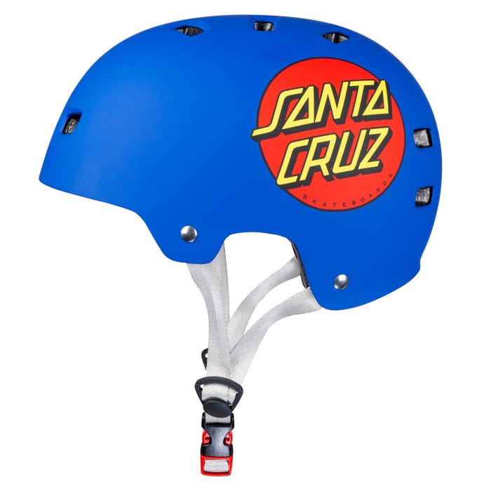 Santa Cruz  Classic Dot Adult Helmet Matt Blue - 2 Variants
