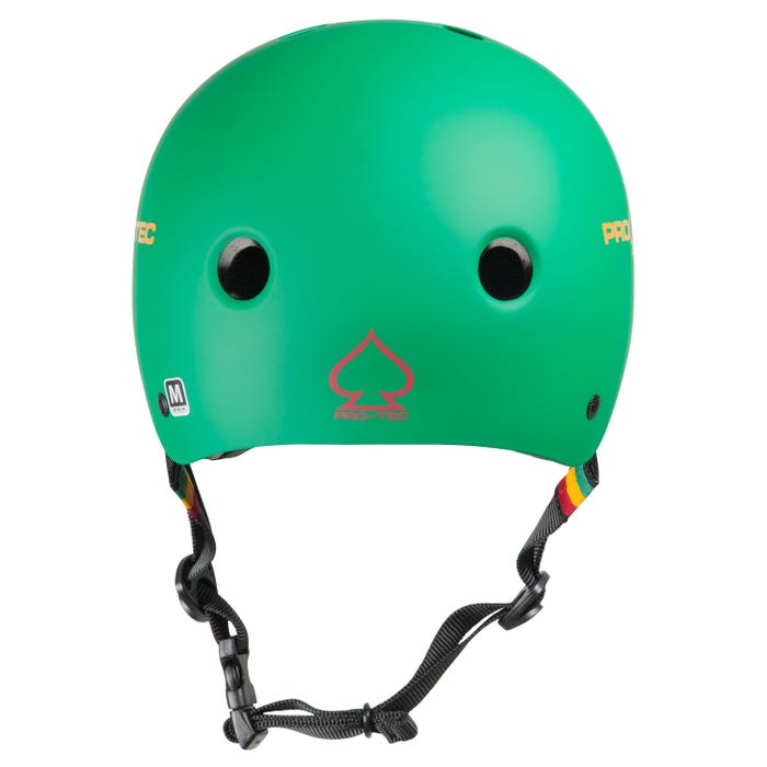 Pro-Tee Classic Cert Helmet - Matte Rasta Green