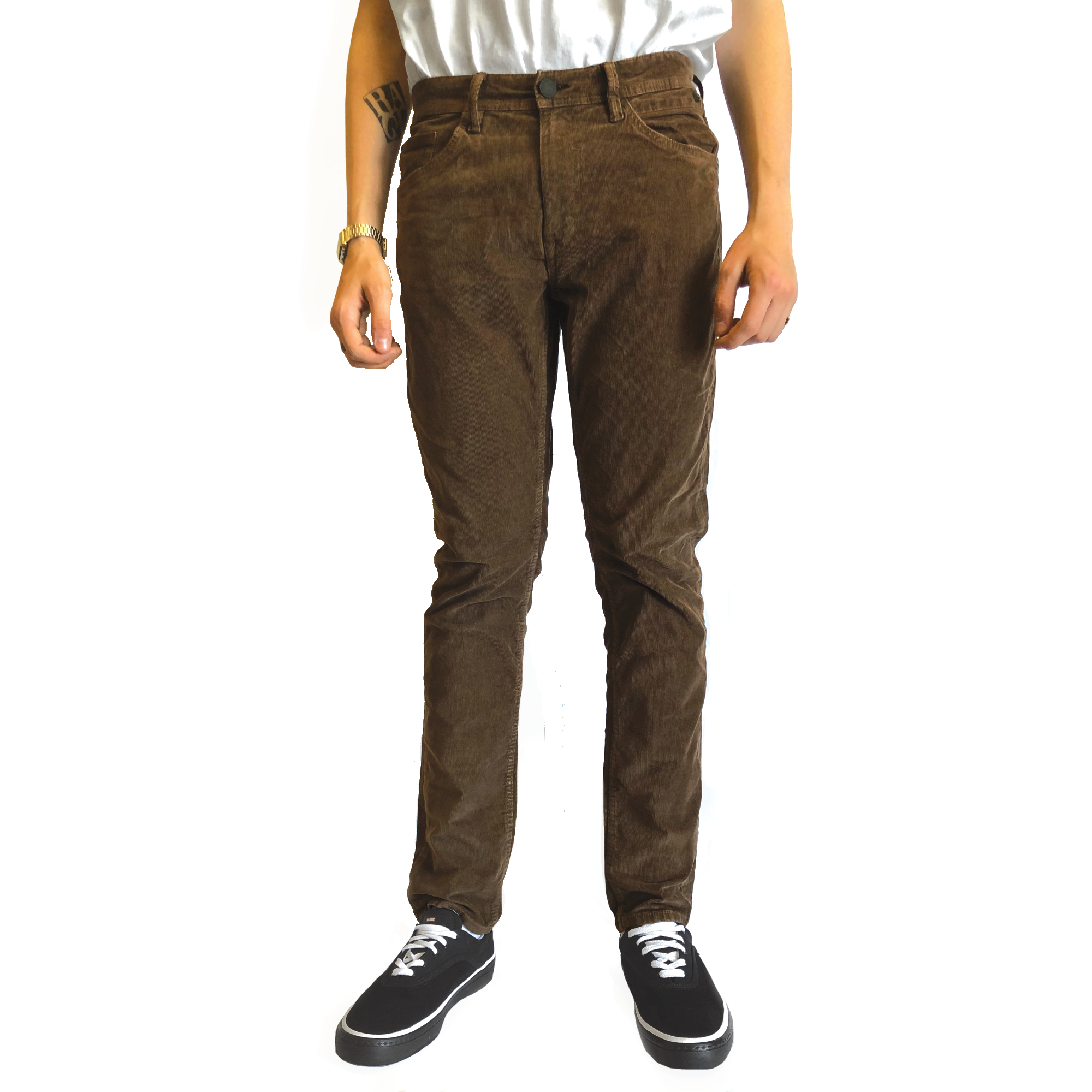 Blend Mens Skinnt Fit Twister Corduroy - 20708905