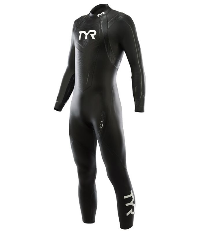 TYR Mens Hurricane Category 2 Triathlon/Swimming Wetsuit