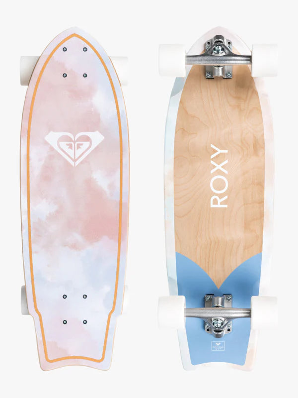 Roxy Bright Cloud Skateboard - Light Grey