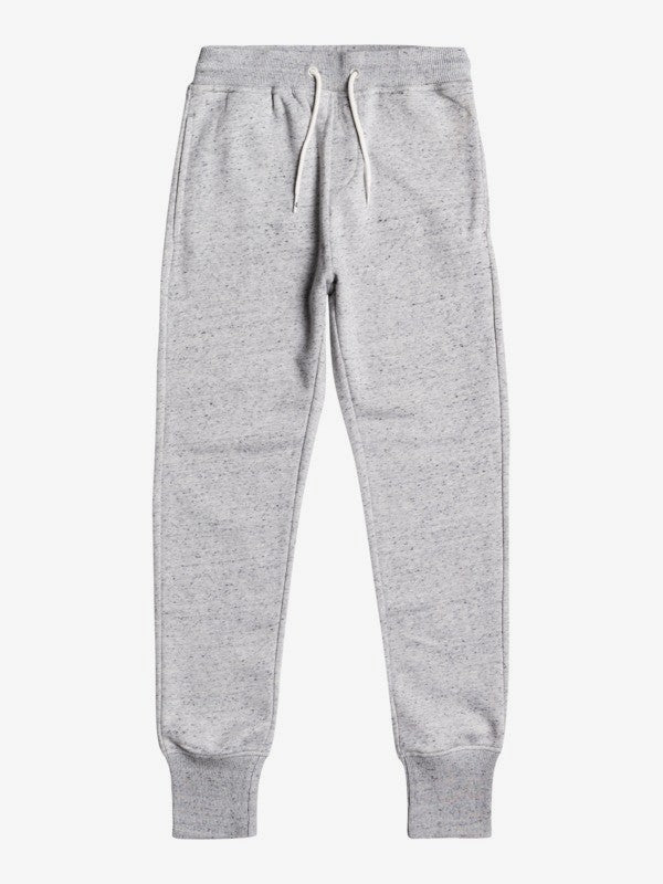 Quiksilver Boys Easy Day Slim Tracksuit Bottoms Light Grey Heather