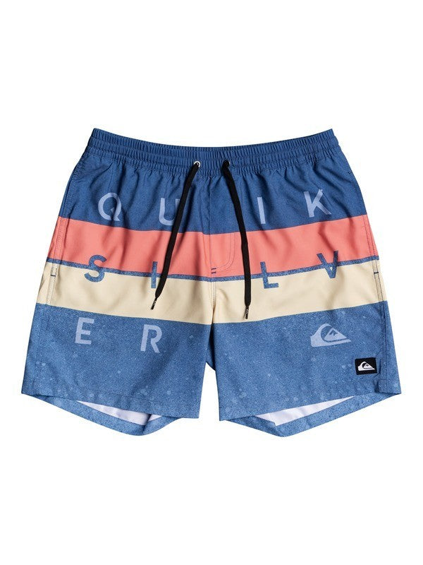 Quiksilver Boys Word Block 15" Swim Shorts