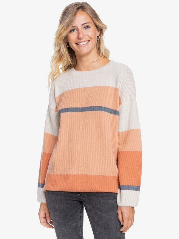 Roxy Ladies Metro Sound Jumper - Tapioca-SALE-