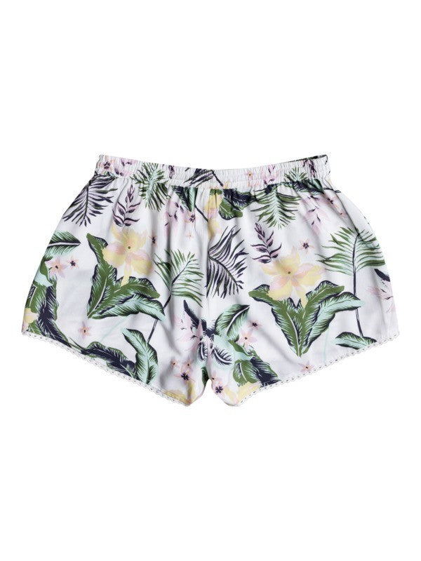 Roxy Ladies Salty Tan Beach Shorts-== SALE -===