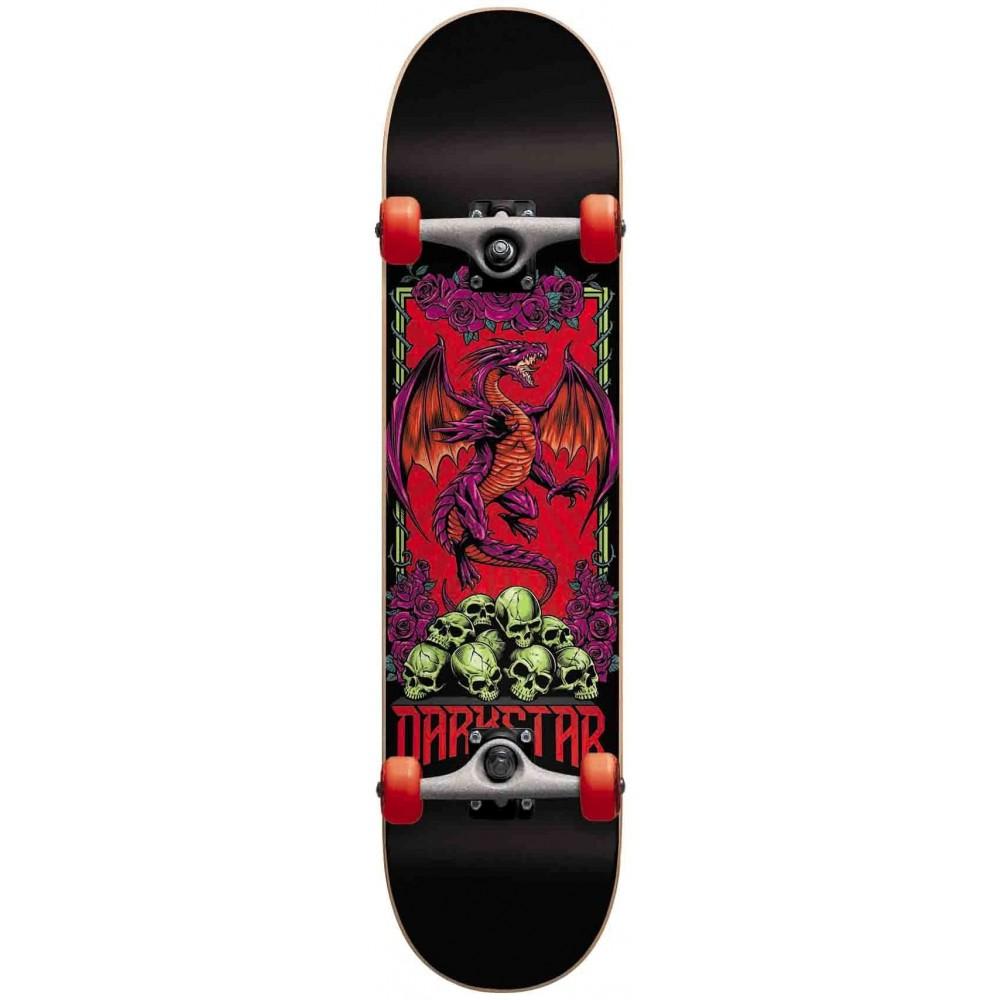 Darkstar Levitate Youth FP Red Mini Skateboard 7" (With Stocking)